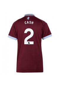 Aston Villa Matty Cash #2 Jalkapallovaatteet Naisten Kotipaita 2026-27 Lyhythihainen